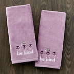 SKL Home Bee Kind 100% Cotton Embroidered 2pc Hand Towel Set, Decorative - Image 2