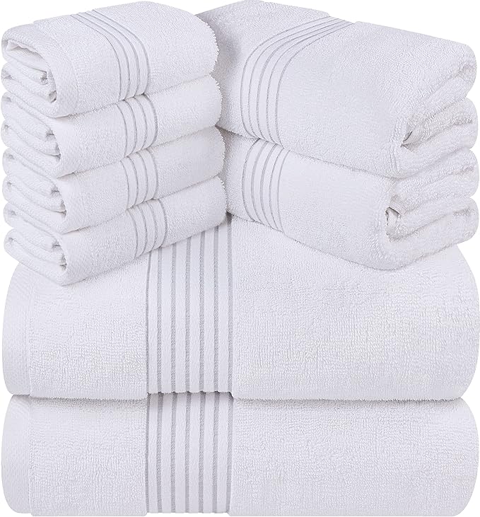 Utopia Towels 48-Piece Premium Towel Set, 12 Bath Towels, 12 Hand Towels - Image 2