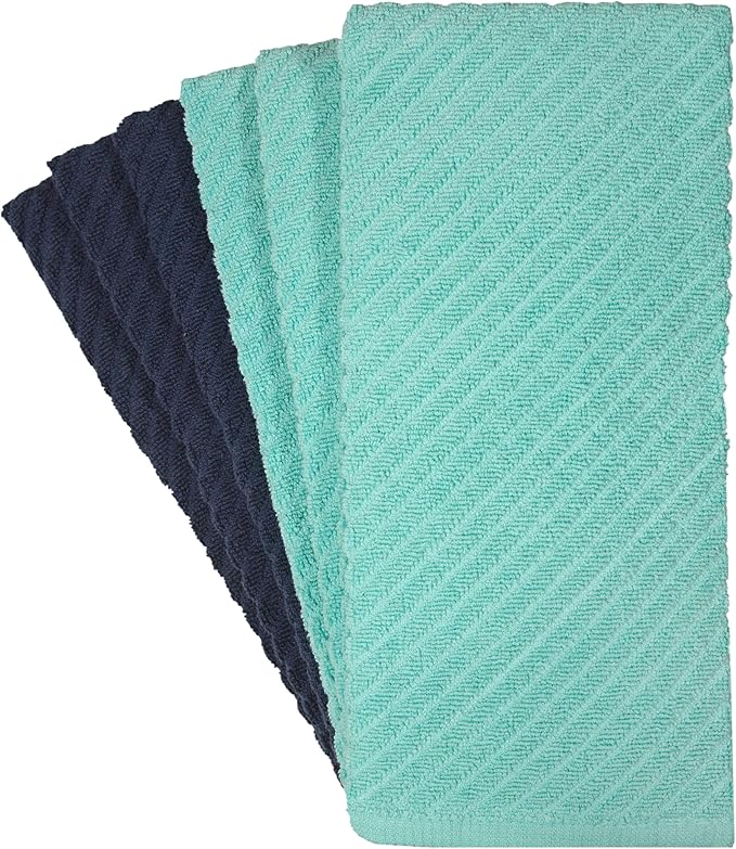 Premium Kitchen Towels | Large Cotton Kitchen Hand Towels | Dish Towels | - Image 3