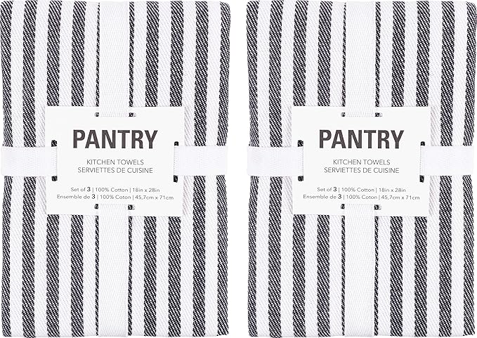 KAF Home Premium Kitchen Towels, Large 100% Cotton, Flat & Terry Absorbent Dish - Image 5