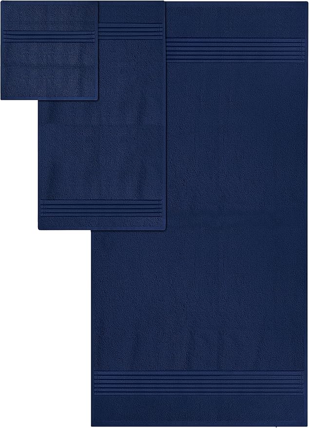 Utopia Towels 8 Piece Premium Towel Set, 2 Bath, 2 Hand, and 4 Washcloths - Image 2