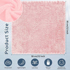 Newwiee 100 Count Washcloths Quick Drying Bathroom Wash Clothes 12 x 12 Inch - Image 2