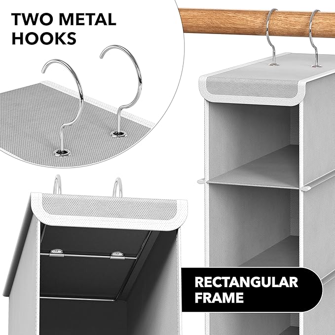 Simple Houseware 10 Shelves Hanging Shoes Organizer Holder - Image 5