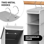 Simple Houseware 2 Pack 10 Shelves Hanging Organizer - Image 5