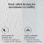 50 CT Face Cloths for Washing Face – Biodegradable Viscose Disposable Face - Image 4
