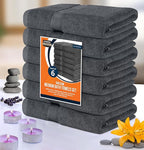 Utopia Towels 6 Pack Medium Bath Towel Set, 24 by 48 Inches, 500 GSM 100% Ring - Image 7