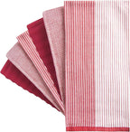 Premium Kitchen Towels | Large Cotton Dish Towels | Flat & Terry Highly - Image 3