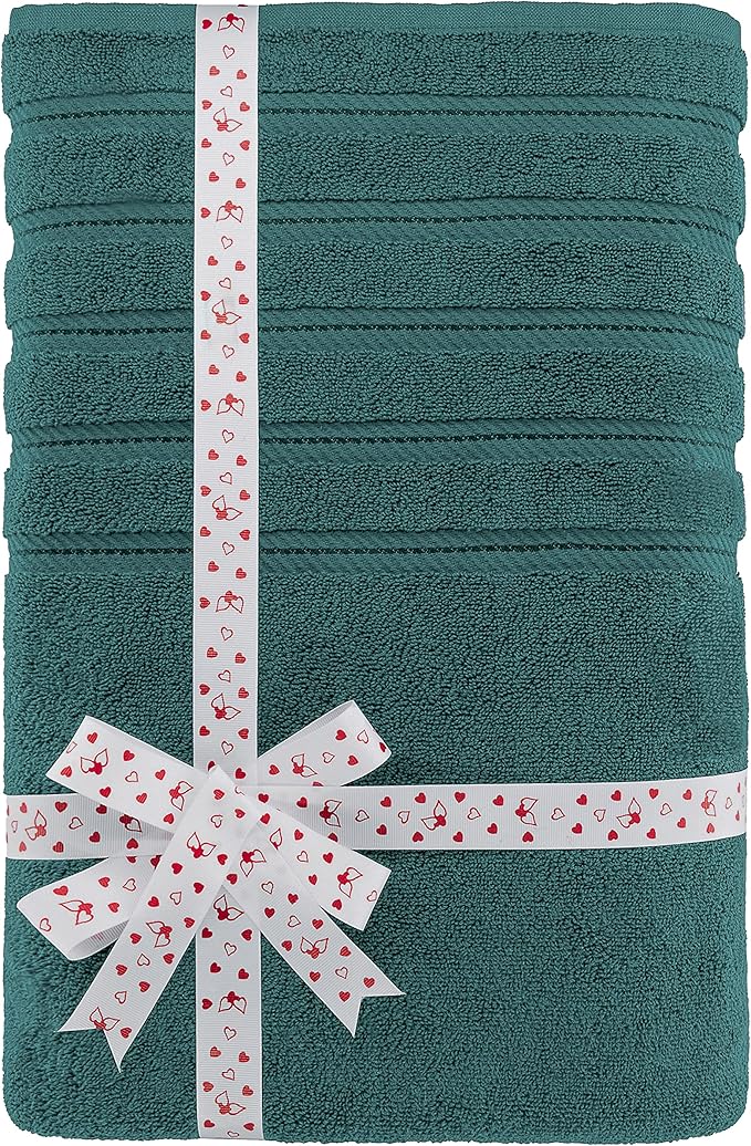 American Soft Linen 35x70 Jumbo Large Bath Towel, 600 GSM 100% Cotton Turkish - Image 3