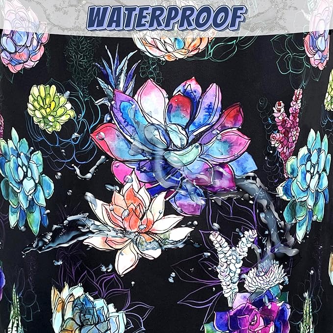 Colorful Cactus Flowers Laundry Basket Oxford Cloth Cactus Laundry Hamper - Image 4