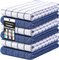 Homaxy Premium Cotton Kitchen Towels 16"x 28", Large Natural Ring Spun 390 GSM by Homaxy