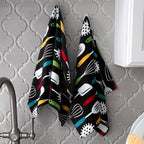 T-Fal Fiber Reactive Print Kitchen Towels: Highly Absorbent, Super Soft - Image 5