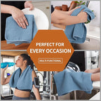 Microfiber Waffle Hand Towels, 4 Pieces, Fast Drying, Lint Free 430 GSM - Image 7