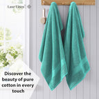 LANE LINEN 100% Pure Cotton Bath Sheets 2 Pack - Image 3