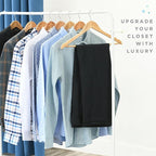 Premium Wooden Hangers 20 Pack - Image 6