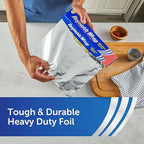 Reynolds Wrap Heavy Duty Aluminum Foil Roll, Thick Heavy Duty Foil - Image 4