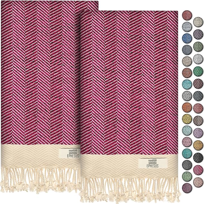 Turkish Hand Towels by EPHESUSTOWELS