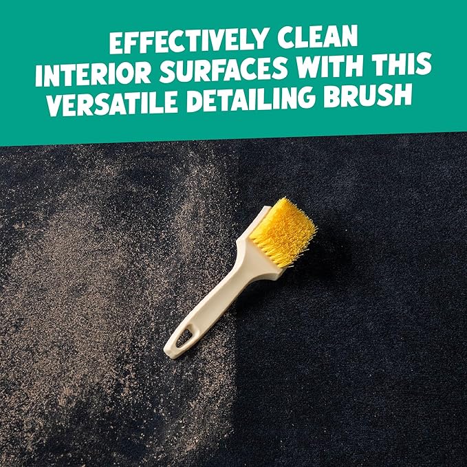Chemical Guys Induro 7 Heavy Duty Interior Carpet & Upholstery Detailing Brush - Image 2