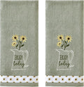 SKL HOME by Saturday Knight Ltd. Enjoy Today 2 Pc Hand Towel Set by SKLHomebySaturdayKnightLtd