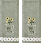 SKL HOME by Saturday Knight Ltd. Enjoy Today 2 Pc Hand Towel Set by SKLHomebySaturdayKnightLtd