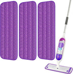 3 Pack Reusable Mop Pads Compatible by ILAVCOOL