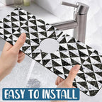 Granite Floor Tiles Sink Faucet Absorbing Mat Mosaic Texture Super Absorbent - Image 5