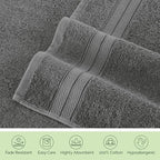 Elegant Comfort Luxury 6-Piece Towel Set, Premium Soft 100% Turkish Cotton - Image 8