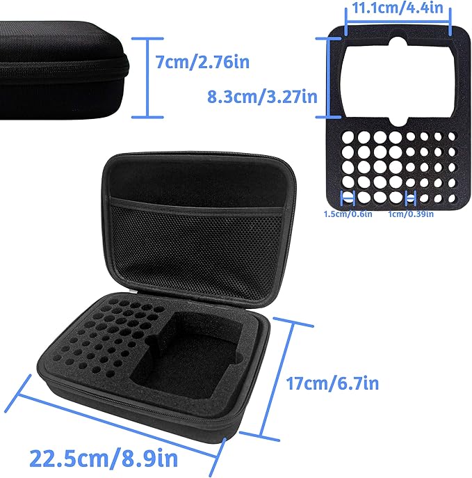 Battery Organizer Storage Bag, Safe Neat Shockproof Hard Portable Batteries Case - Image 2
