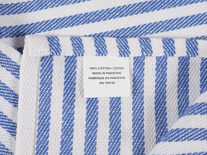 KAF Home Premium Kitchen Towels, Large 100% Cotton, Flat & Terry Absorbent Dish - Image 6