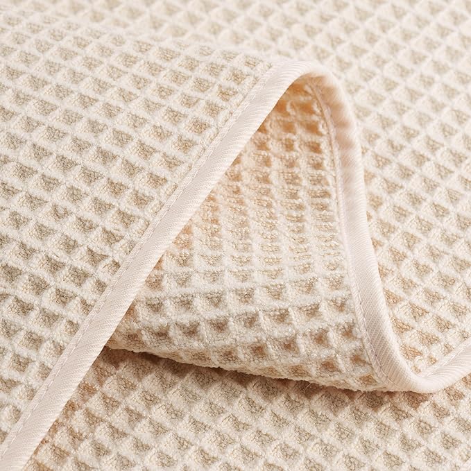 POLYTE 430 GSM Microfiber Lint Free Hand Towel, 16 x 30 in, 4 Pack - Image 4