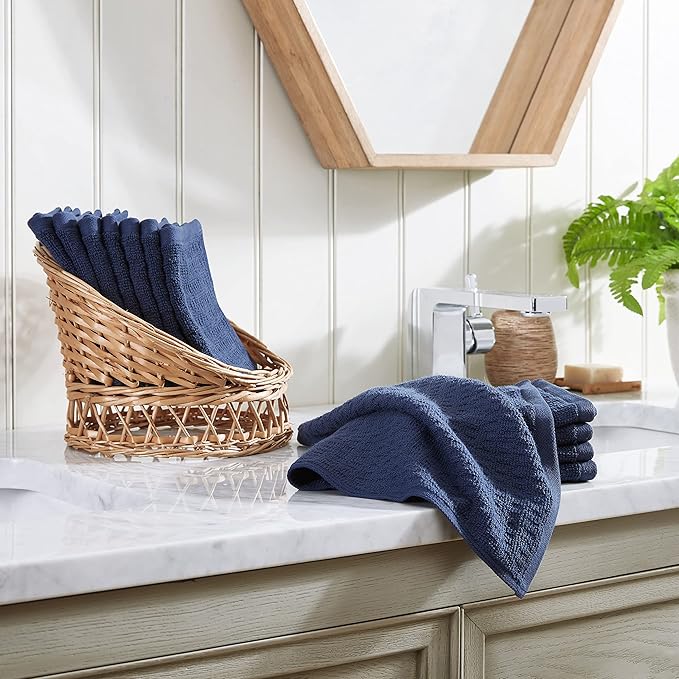 Tommy Bahama - Washcloths, Soft & Absorbent Cotton Towels, Low Linting & Fade - Image 2