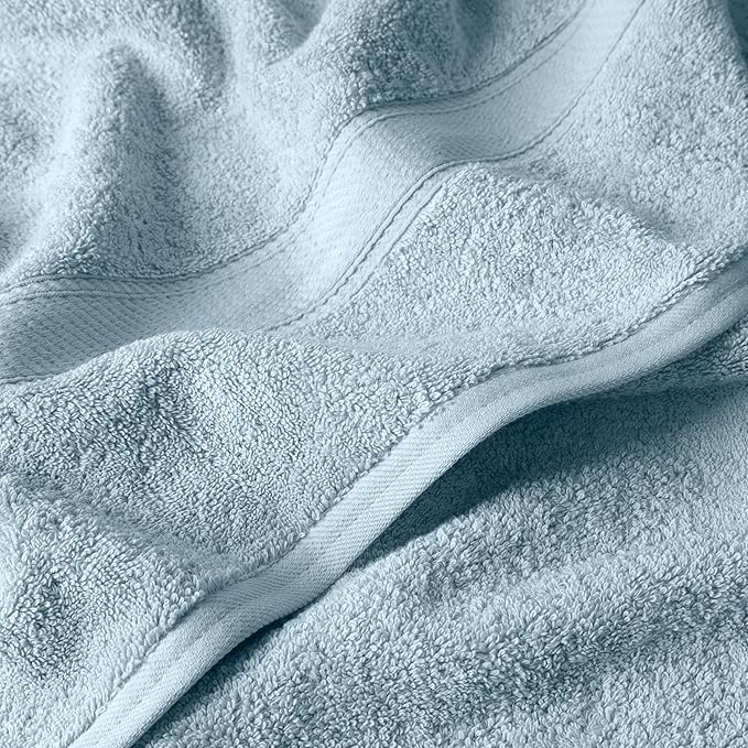 SUPERIOR Egyptian Cotton Pile 6 Piece Towel Set, Includes 2 Bath, 2 Hand - Image 4