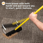 FURemover Sweep Pet Hair Rubber Broom - Image 3