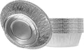 PLASTICPRO 10'' Inch Round Deep Tin Foil Pans Disposable Aluminum, Freezer & by PLASTICPRO