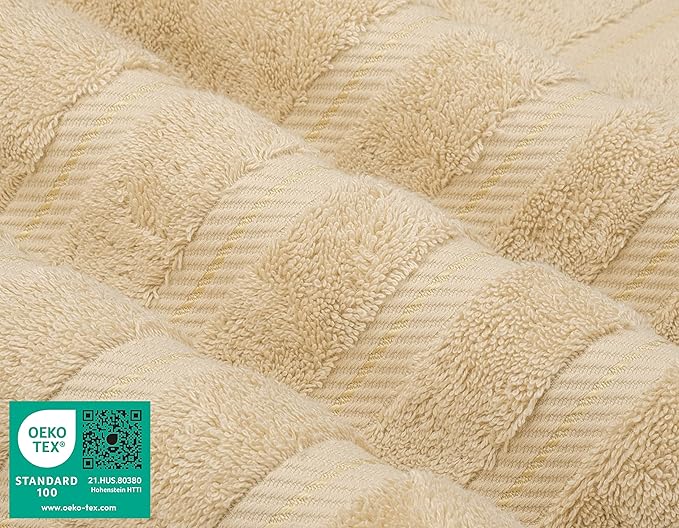 American Soft Linen 35x70 Jumbo Large Bath Towel, 600 GSM 100% Cotton Turkish - Image 2