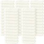 Tens Towels Pack of 60 Washcloths, 12 x 12 Inches, Lighter Weight, Quick to Dry by TensTowels