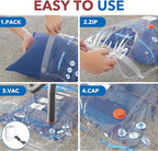 MEIQIHOME Vacuum Storage Bags, Space Saver Sealer Bags, Vacuum seal bags - Image 4