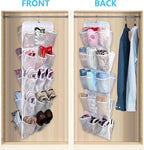MISSLO 30 Large Pockets Dual Sided Hanging Baby Shoe Organizer - Image 2