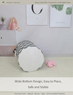 Round waterproof laundry basket, foldable storage basket, laundry Hampers - Image 7