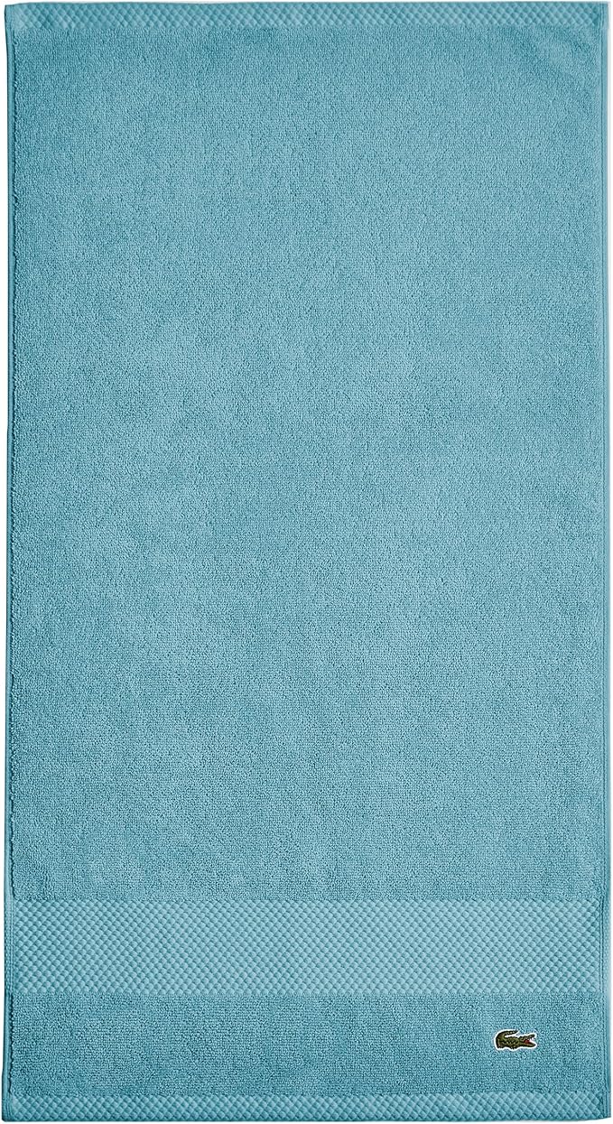 Lacoste Heritage 100% Supima Cotton Hand Towel, Premium Super Soft Bath Towel by LACOSTE