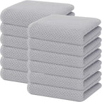 Homaxy 100% Cotton Waffle Weave Kitchen Dish Towels, Ultra Soft Absorbent Quick by Homaxy