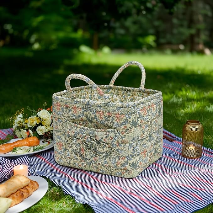 Quilted Fabric Storage Baskets - Image 7