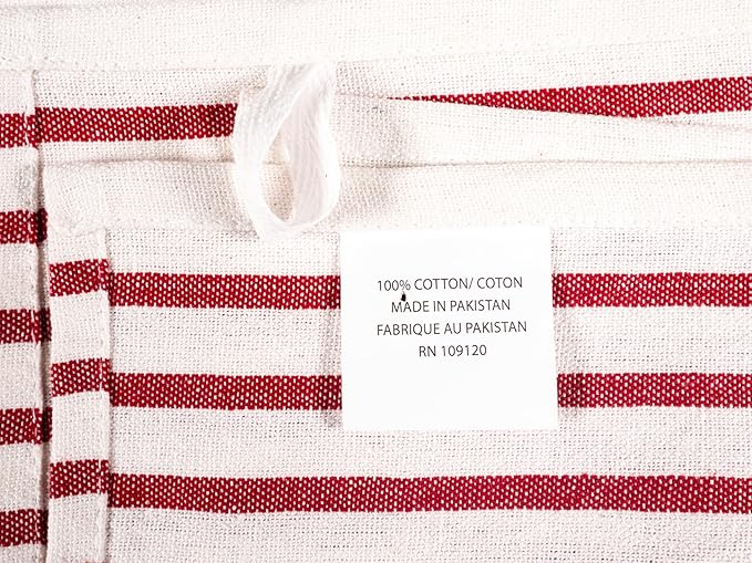 KAF Home Assorted Flat Kitchen Towels |100% Cotton - Image 5