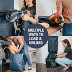CleverMade Convertible Laundry Hamper Bag - Image 4