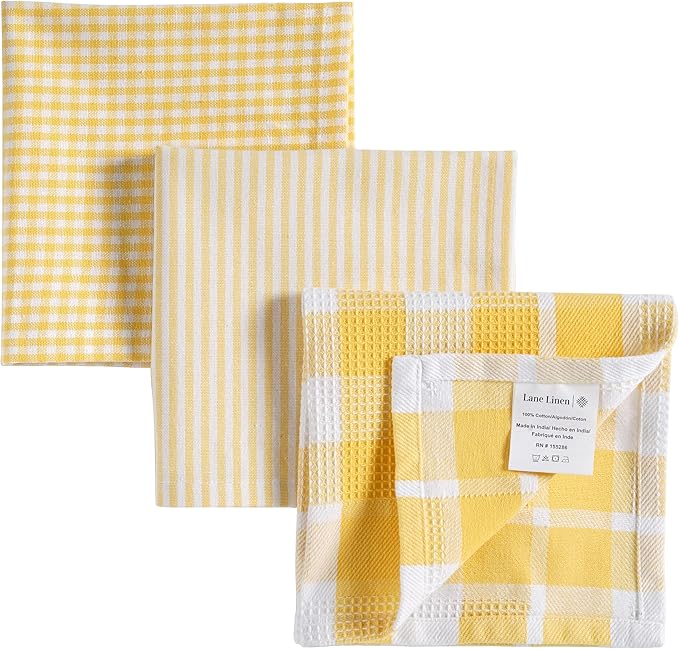Lane Linen 100% Cotton Kitchen Towels - Image 2