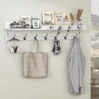 AMBIRD 35 inch Coat Rack Wall Mount, Extra Long Coat Hooks Wall Mount, Entryway - Image 5