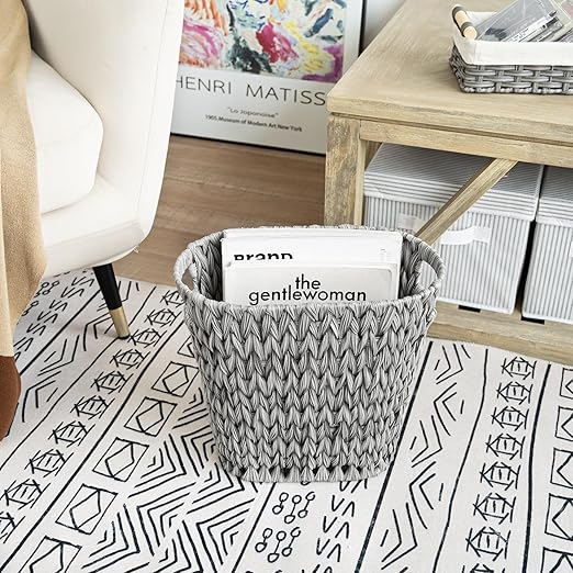 GRANNY SAYS Wicker Waste Basket - Image 7