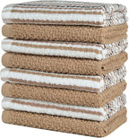 Bumble Premium Dish Cloths Towel 12"x12" | 100% Natural Ring Spun Cotton Tea - Image 5