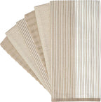Premium Kitchen Towels | Large Cotton Dish Towels | Flat & Terry Highly - Image 3