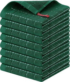 Homaxy 100% Cotton Terry Kitchen Dish Cloths, Ultra Soft and Absorbent Dish by Homaxy