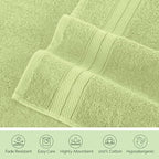 Elegant Comfort Luxury 6-Piece Towel Set, Premium Soft 100% Turkish Cotton - Image 8